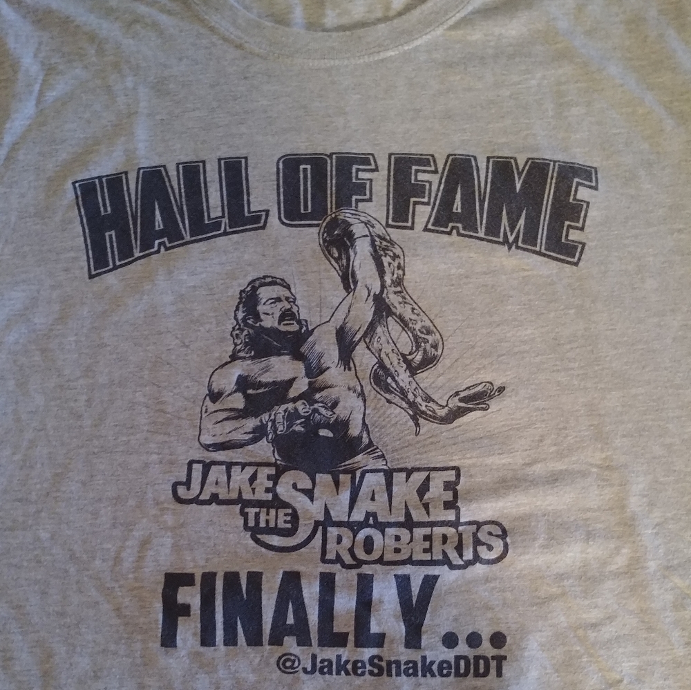 Jake The Snake For Hall Of Fame Tee